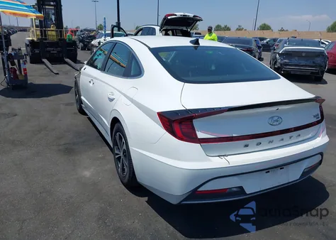 2021 Hyundai Sonata Blue from USA, damaged, VIN KMHL24JJ6MA033456